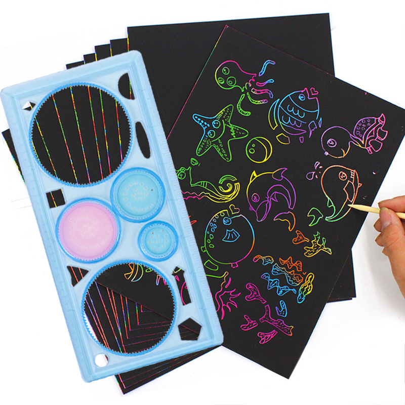 Art Craft Rainbow - Conjunto de desenho em papel para