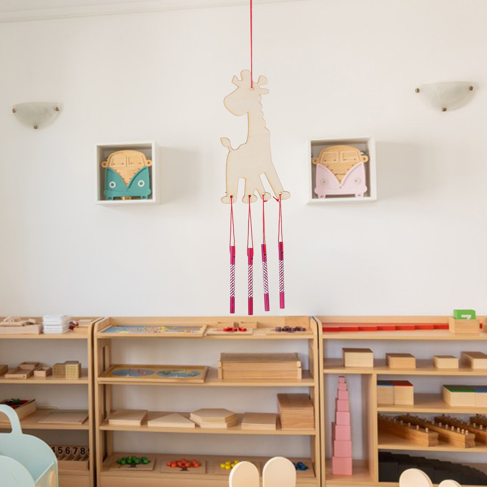 Art Craft Activities For Preschoolers - 4 conjuntos de kit de carrilhão