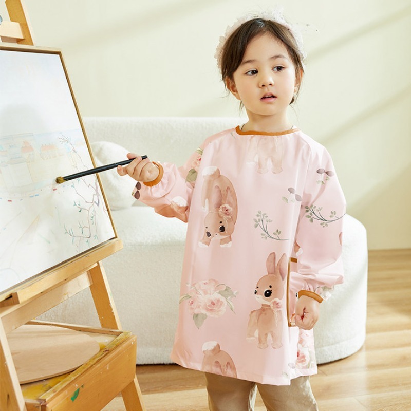 Art Craft Class - Camisa de Proteção Impermeável para Crianças,