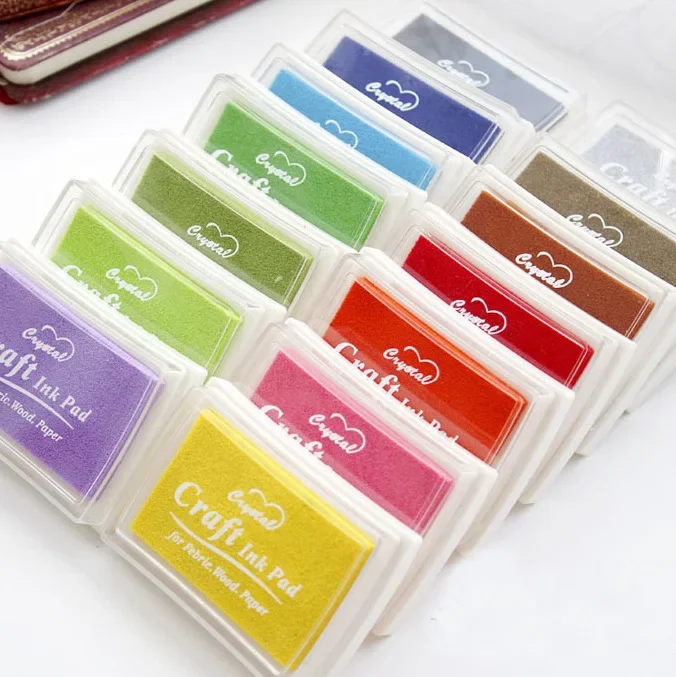 Stamping Ink Pad - Almofada de tinta à base de