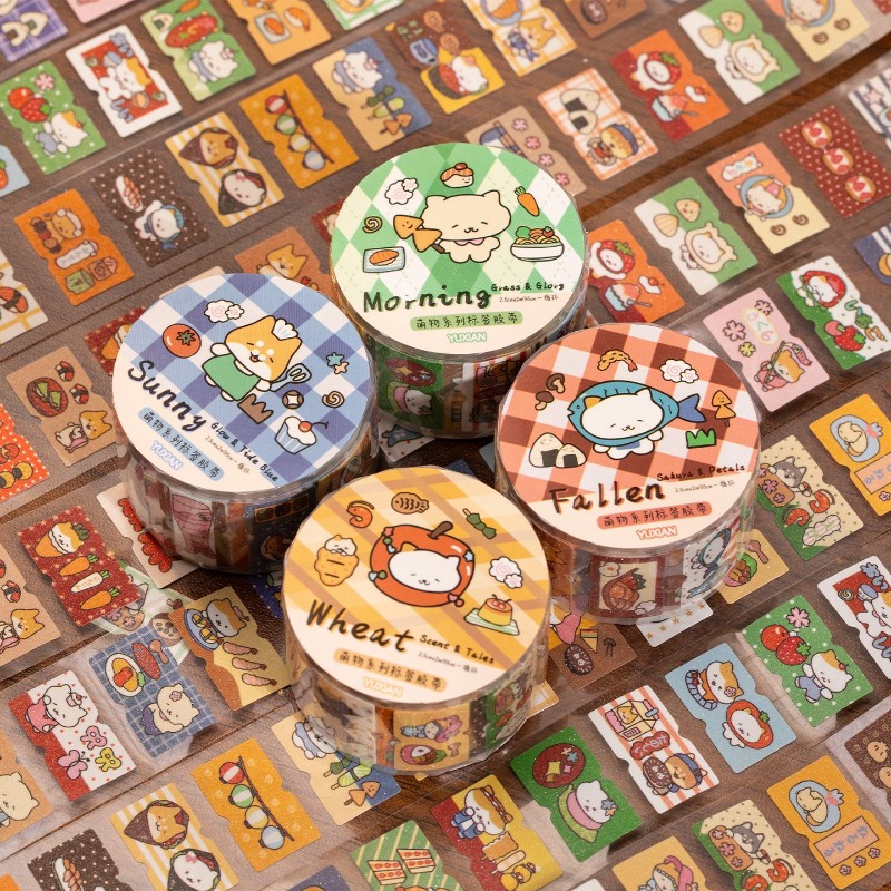 Art Craft Material - Conjunto de 4 fitas Washi com