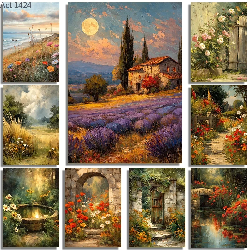Art Craft House - Pôster de Arte em Tela com