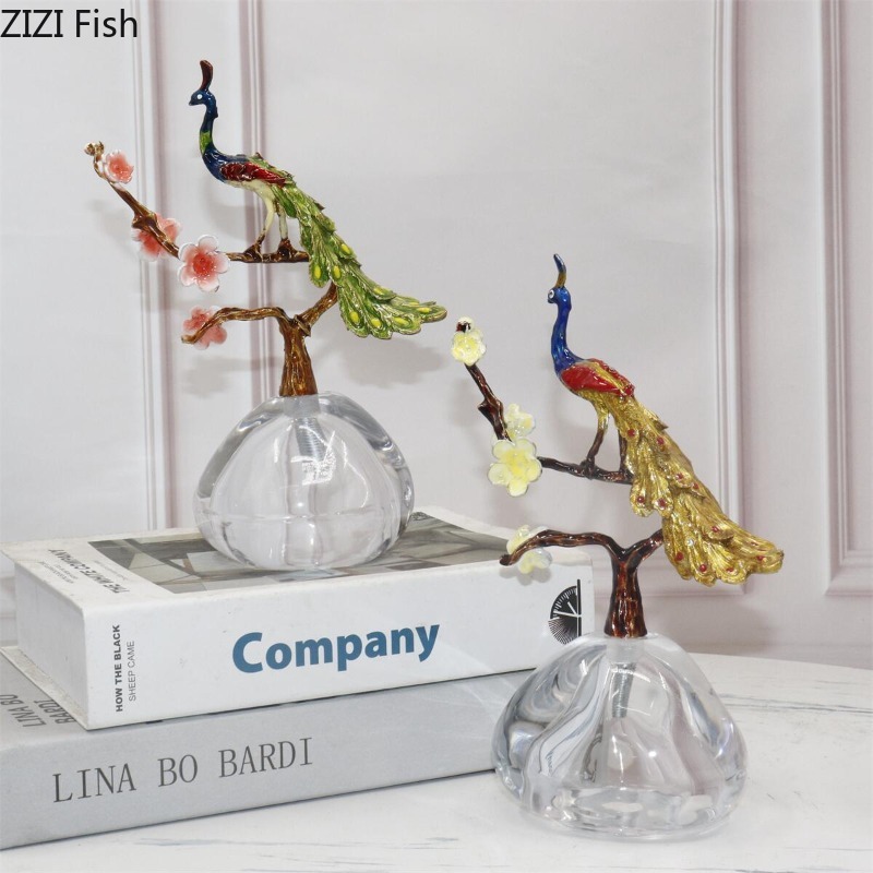 Exhibition Of Art And Craft - Escultura Criativa de Pavão em Liga