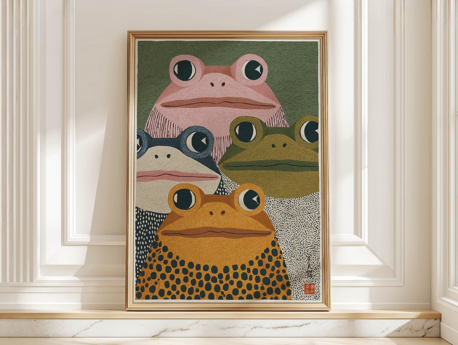 Art Craft House - Impressão de Arte Moderna Japonesa com