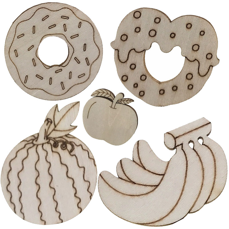 Art Craft Class - 100 pçs tema de comida doce