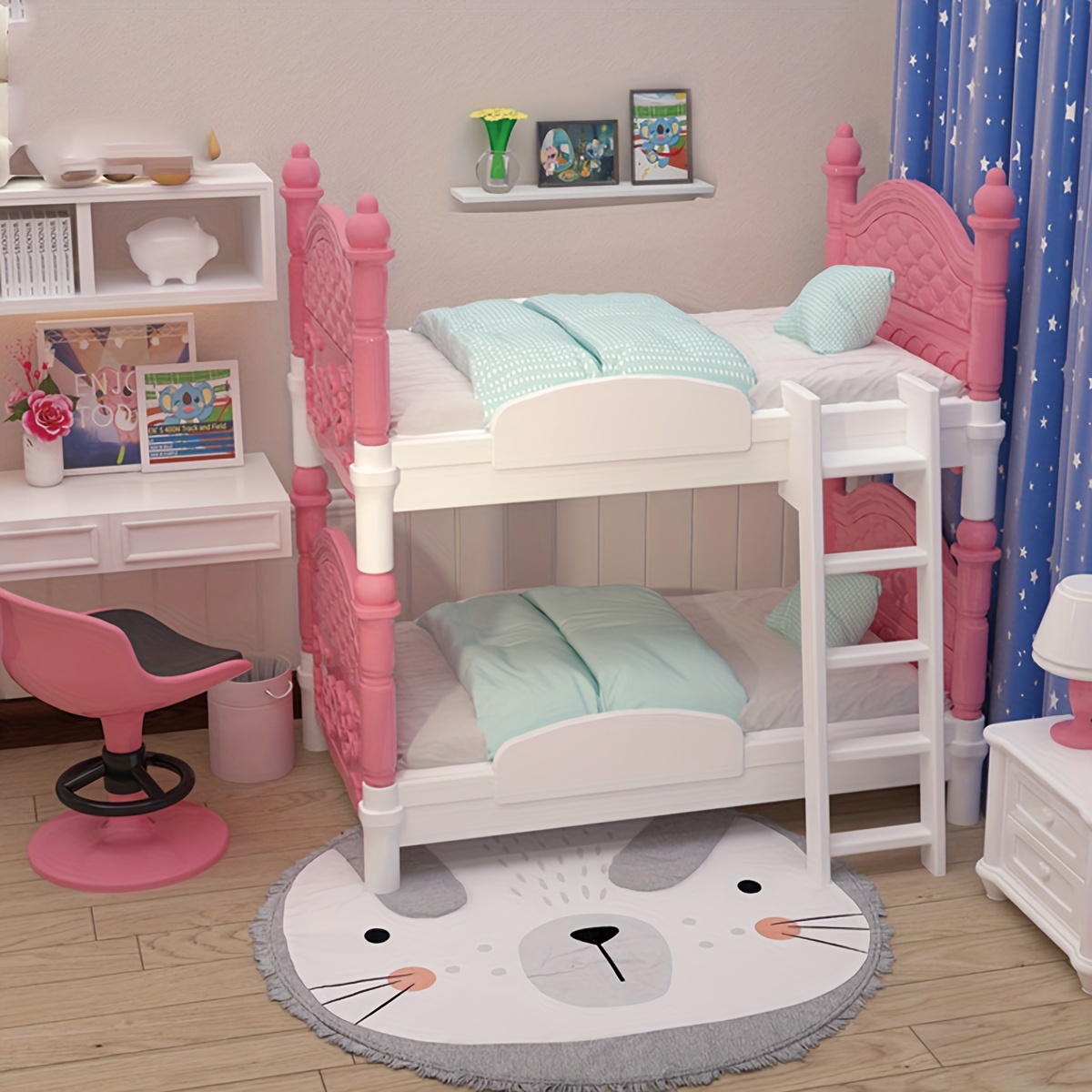 Art Craft House - Cama de Casal em Miniatura para