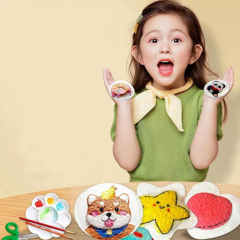 Art Craft Activities For Preschoolers - Pintura de espuma para artesanato, kit
