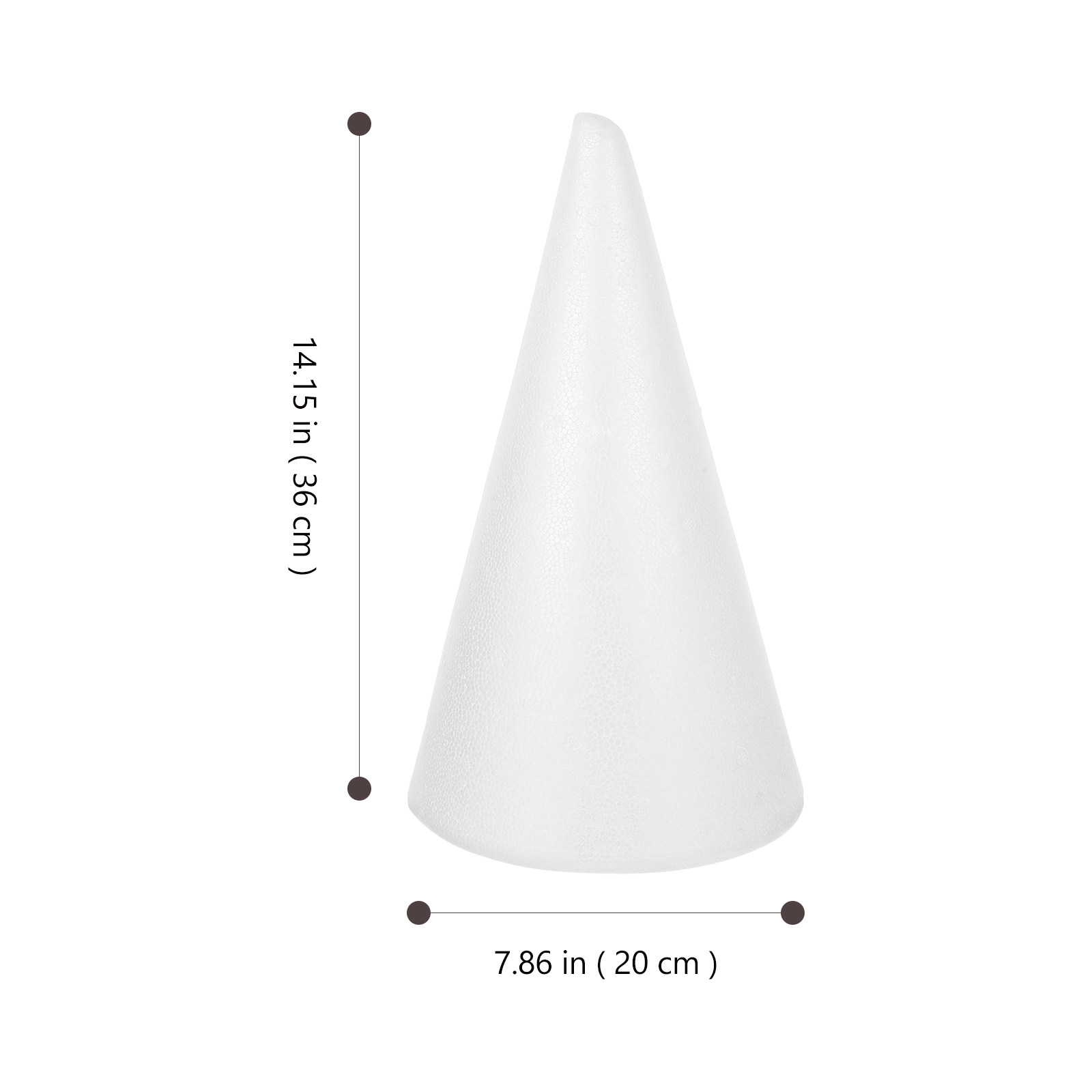 Cones de espuma branca para tr - Art Craft Activities For Preschoolers avaliação e preço