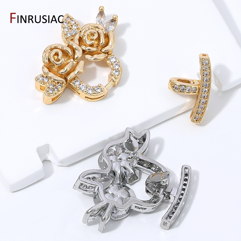 Fechos de Flor de Zircônia em  - Art Craft Ideas avaliação e preço