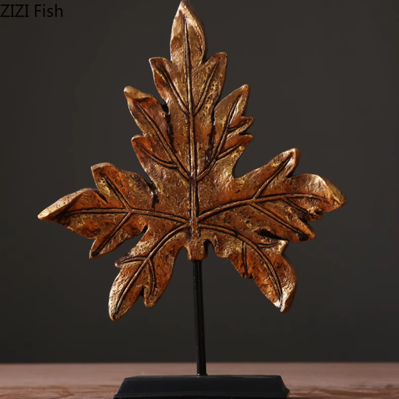 Resina maple leaf ornamento de - Exhibition Of Art And Craft avaliação e preço