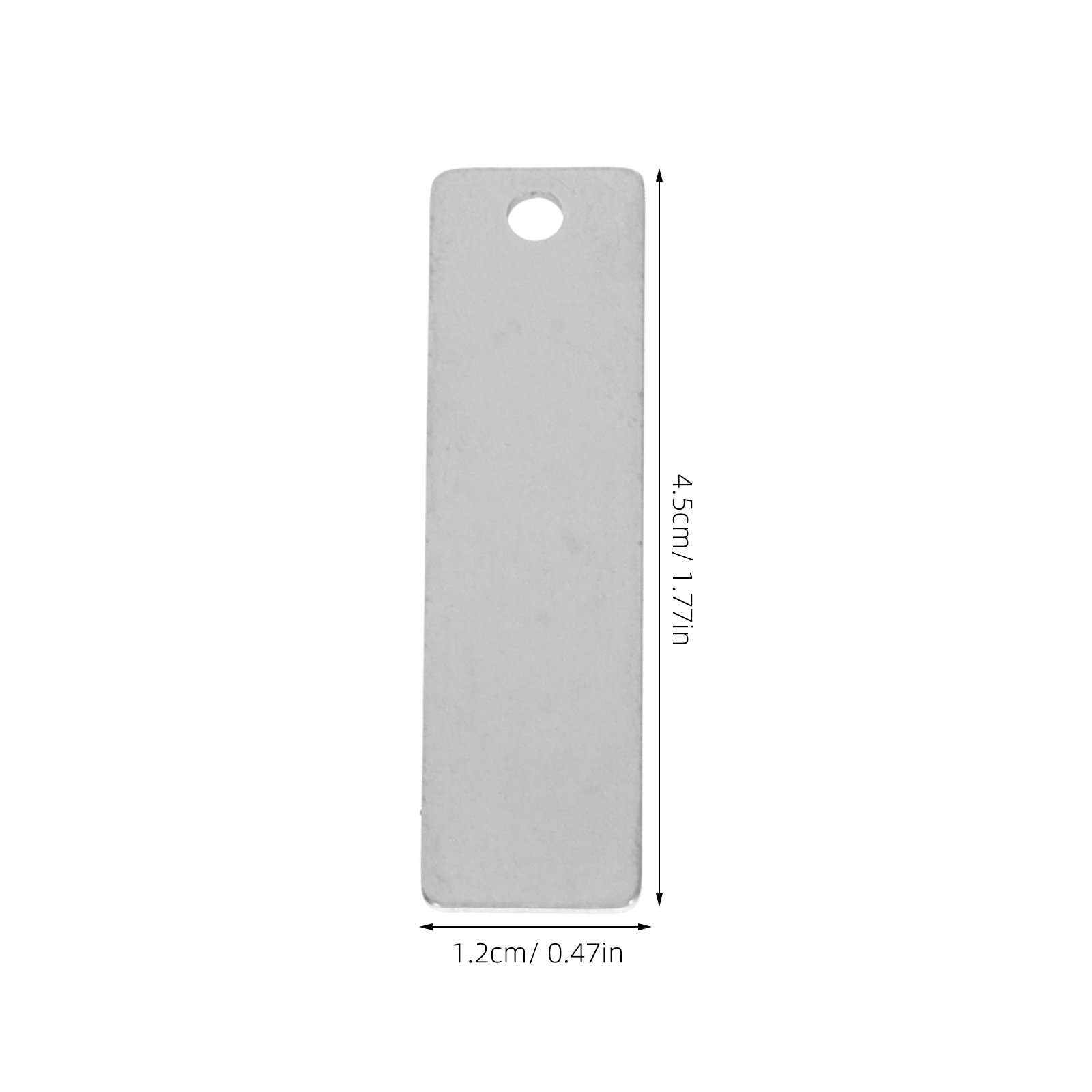 Etiquetas em branco de aço ino - Art Craft Ideas avaliação e preço