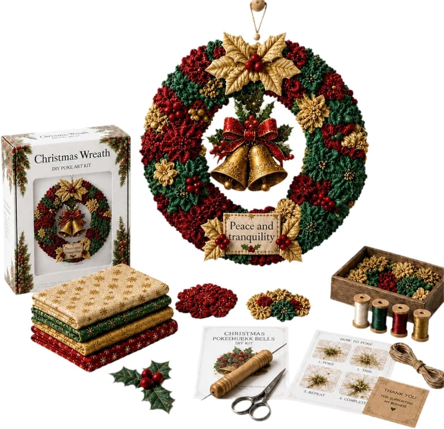 Kit DIY de Guirlanda de Tecido - Art Craft Material avaliação e preço