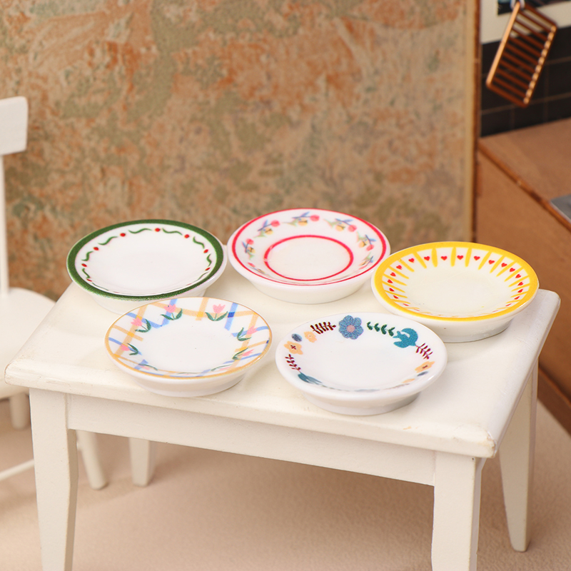 5 pçs 1/12 casa de bonecas min - Art Craft House avaliação e preço