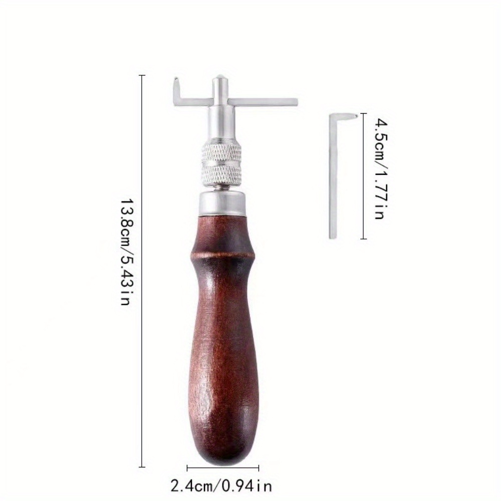 1 peça ajustável borda de cour - Leather Tooling Kit avaliação e preço