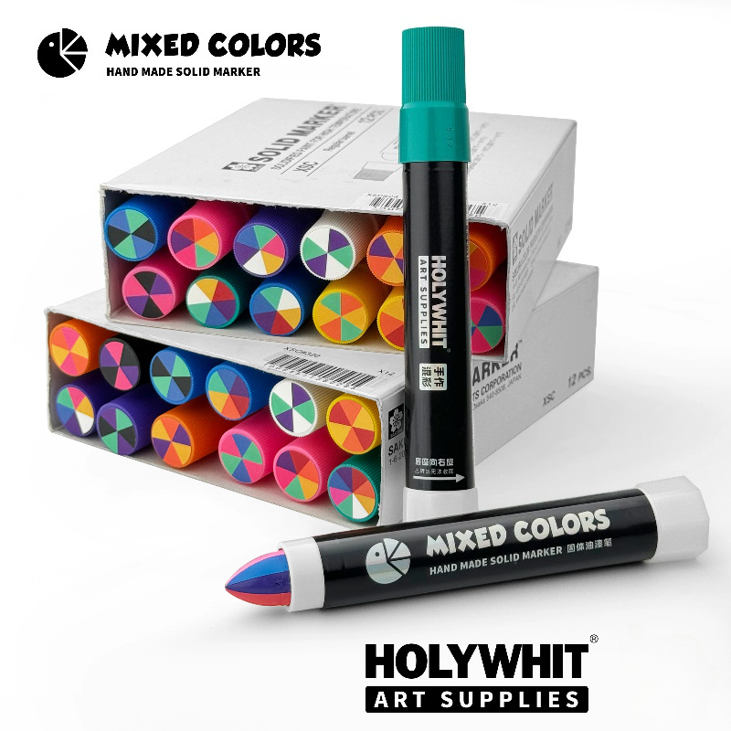 1 Caneta Marcadora de Tinta Só - Art Craft Rainbow avaliação e preço