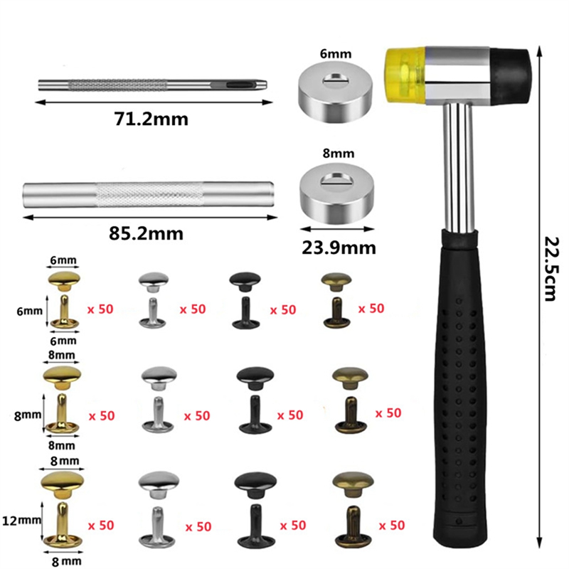Rebites de couro ABWP, rebites - Leather Tooling Kit avaliação e preço