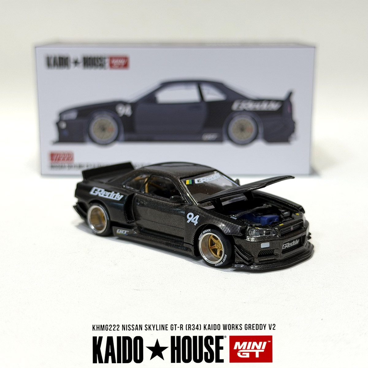 Mini GT x Kaido House 1:64 Nis - Art Craft House avaliação e preço
