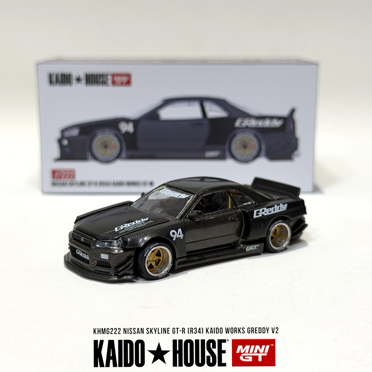 Mini GT x Kaido House 1:64 Nis - Art Craft House avaliação e preço