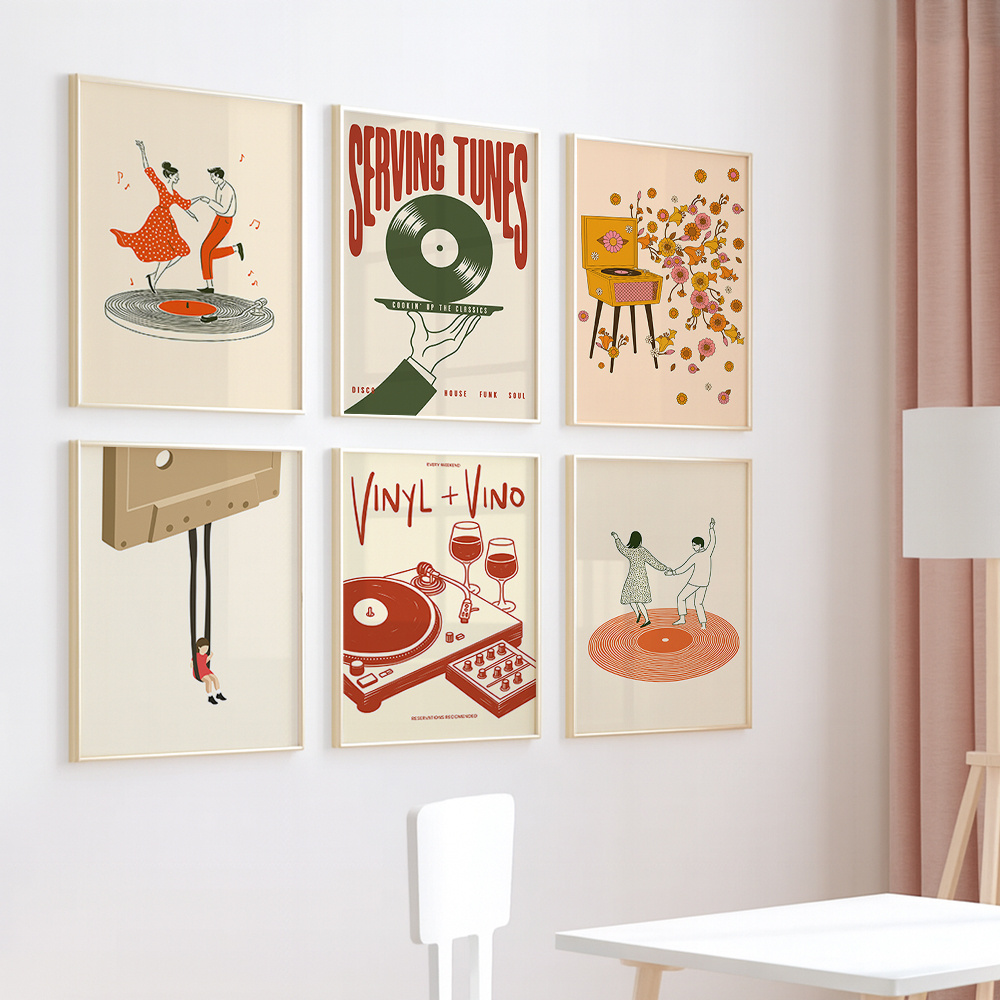 1 unidade Pôster de Música Vin - Art Craft House avaliação e preço