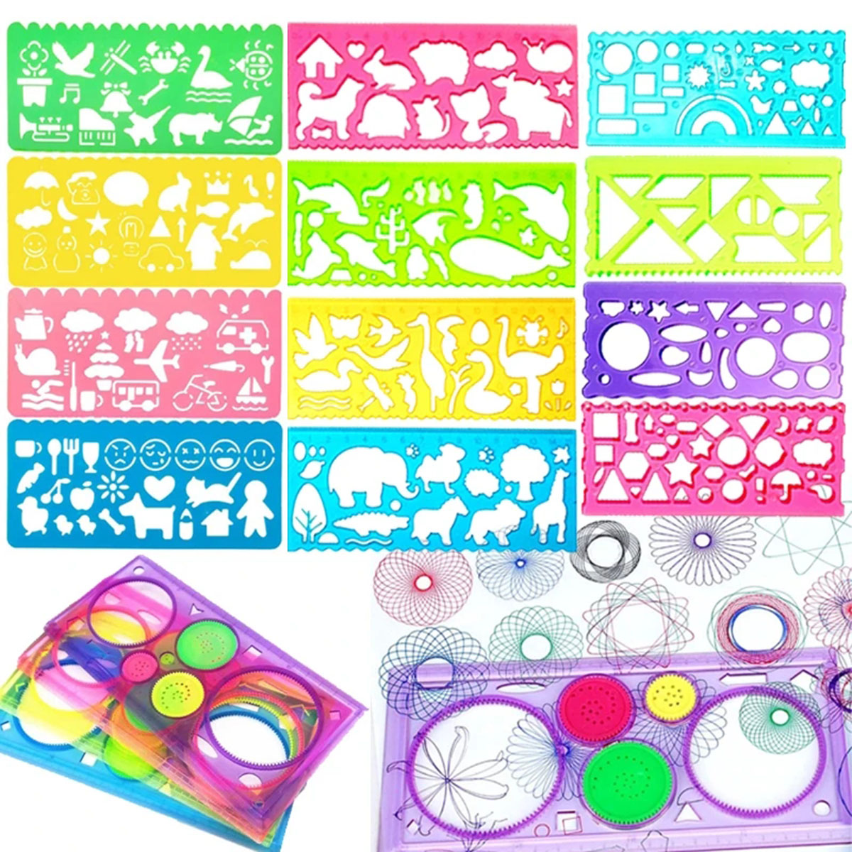 Geometria spirograph desenho e - Art Craft 5 Year Old avaliação e preço
