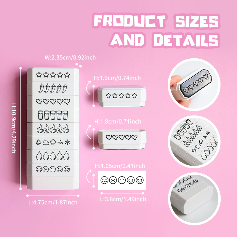 Carimbo de 8 Camadas com Class - Stamping Ink Pad avaliação e preço
