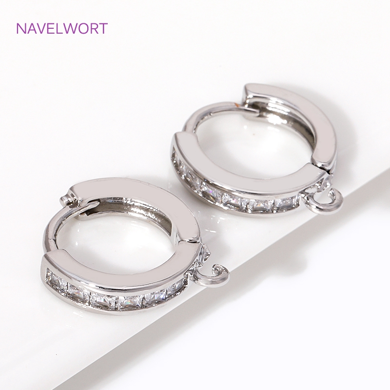 Fechos redondos para brincos c - Art Craft Ideas avaliação e preço