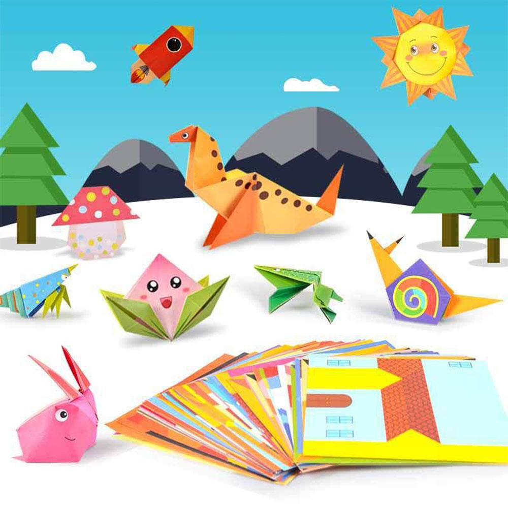 Kit de Origami com 30/108 Folh - Art And Craft Nature avaliação e preço