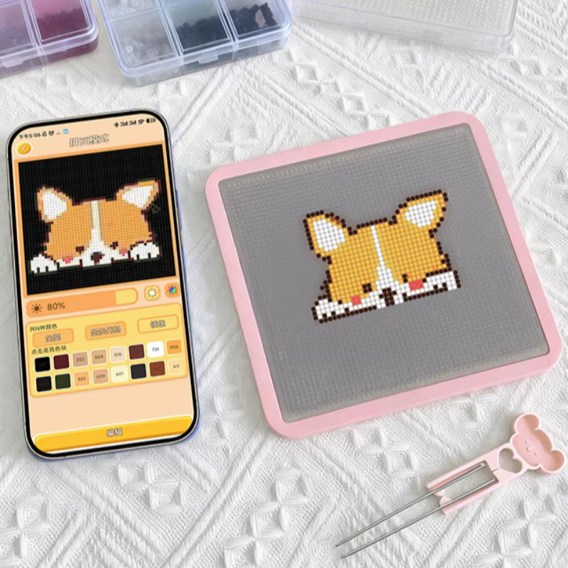 Placa de LED com Padrão de Con - Art Craft App avaliação e preço