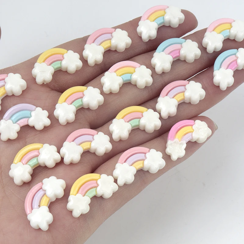30/300 Peças Mini Resina Arco- - Art Craft Rainbow avaliação e preço