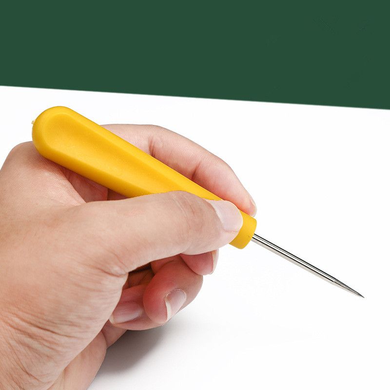 Plastic Handle Awl Ferramentas - Leather Tooling Kit avaliação e preço
