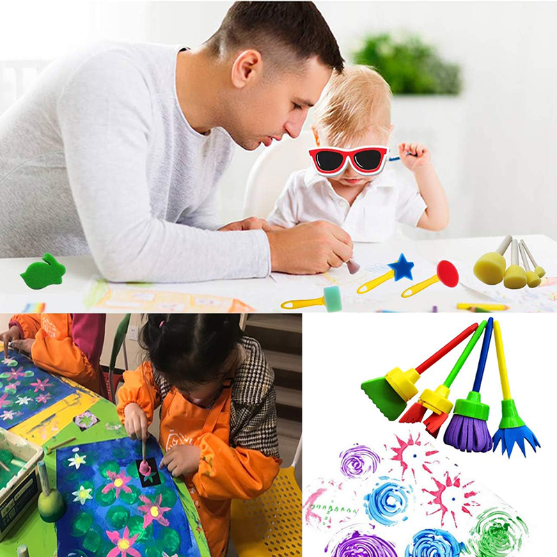 Crianças desenho esponja brinq - Art Craft 5 Year Old avaliação e preço