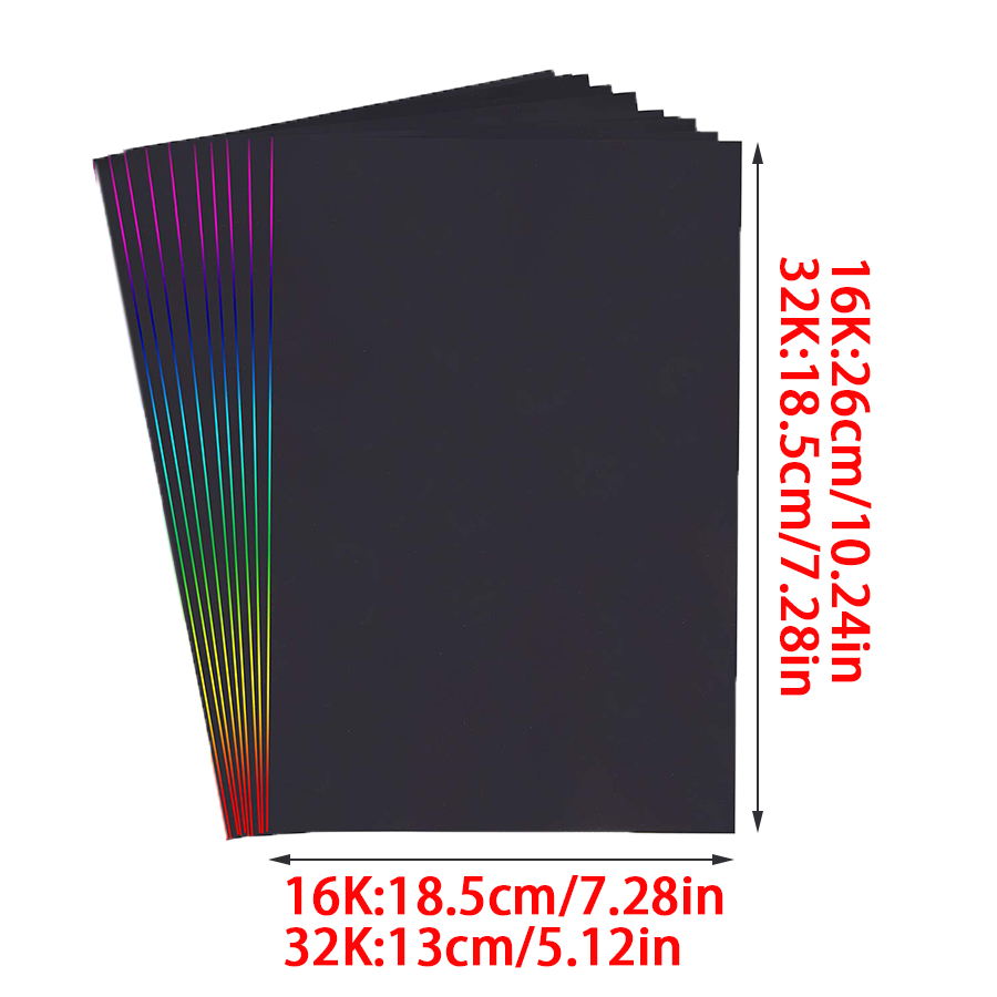 Papel Mágico de Raspar Arco-Ír - Art Craft Rainbow avaliação e preço