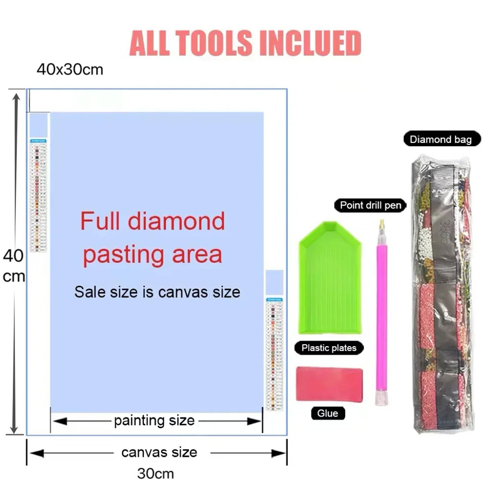 Kit de Pintura com Diamantes R - Art Craft 5 Year Old avaliação e preço