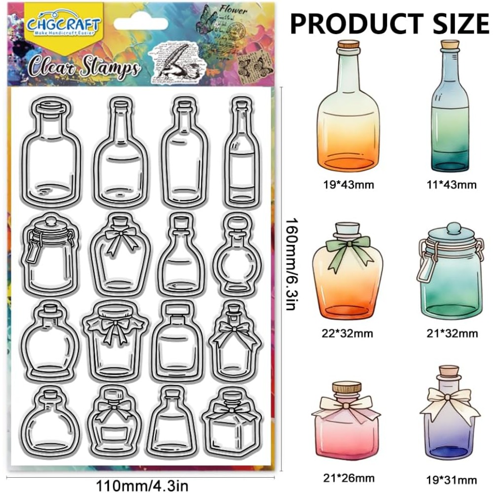 Carimbos Transparentes de Vári - Stamping Ink Pad avaliação e preço